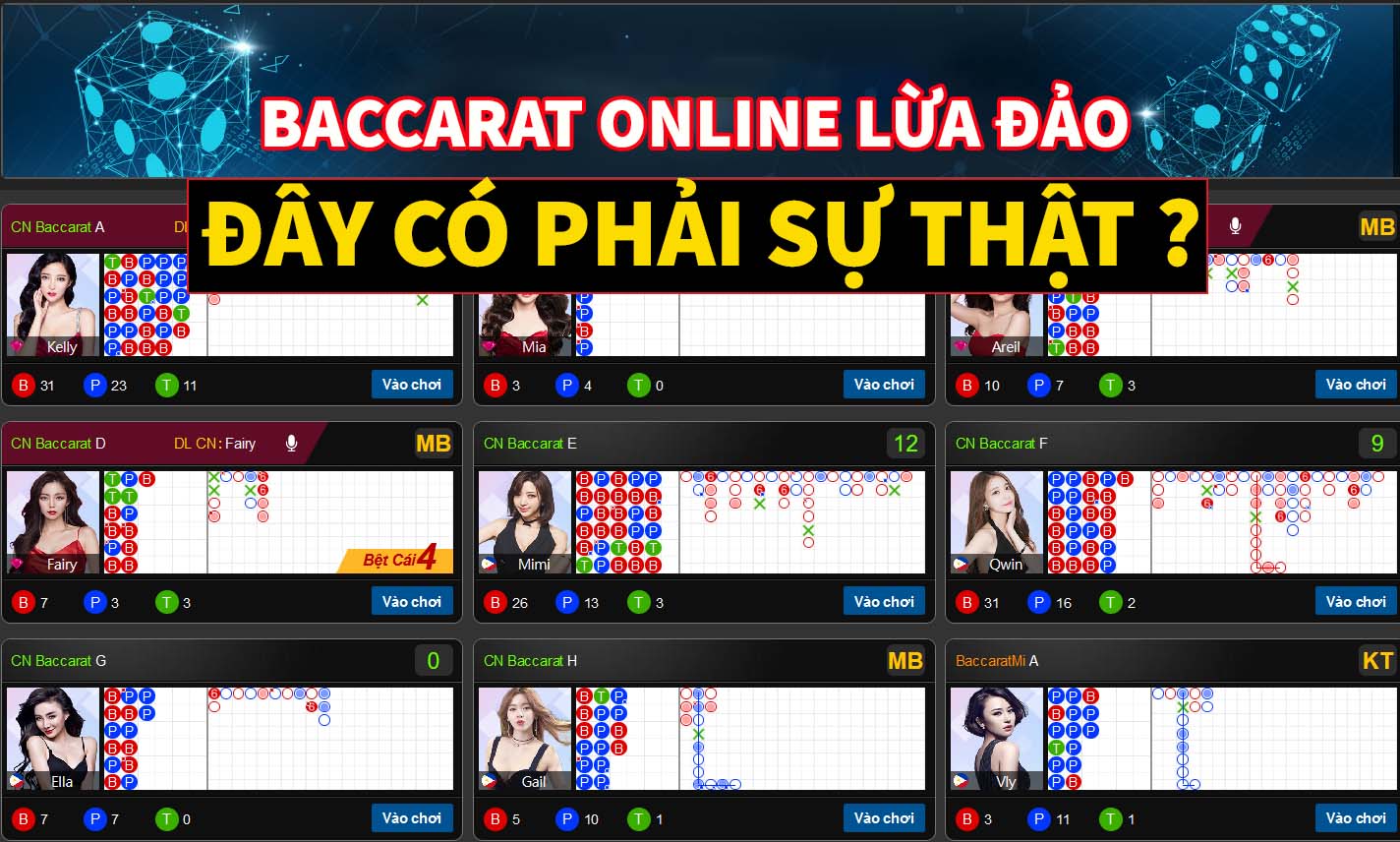 MB66 - Tại sao lại nổi lên tin đồn baccarat lừa đảo?